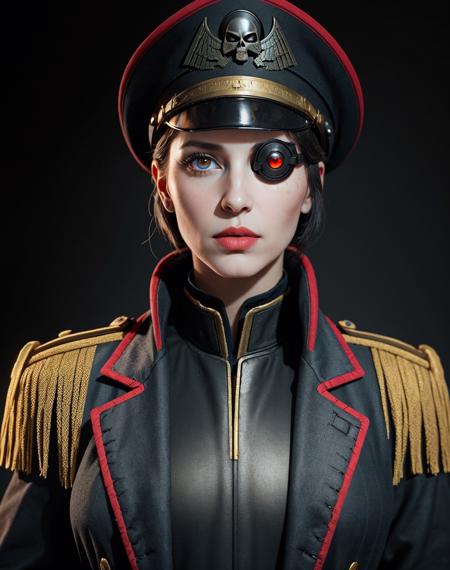 07525-1116991641-((Masterpiece, best quality,edgQuality)),_edgCommissar, upper body, weapon, woman, uniform, epaulettes ,wearing edgCommissar,((g.png